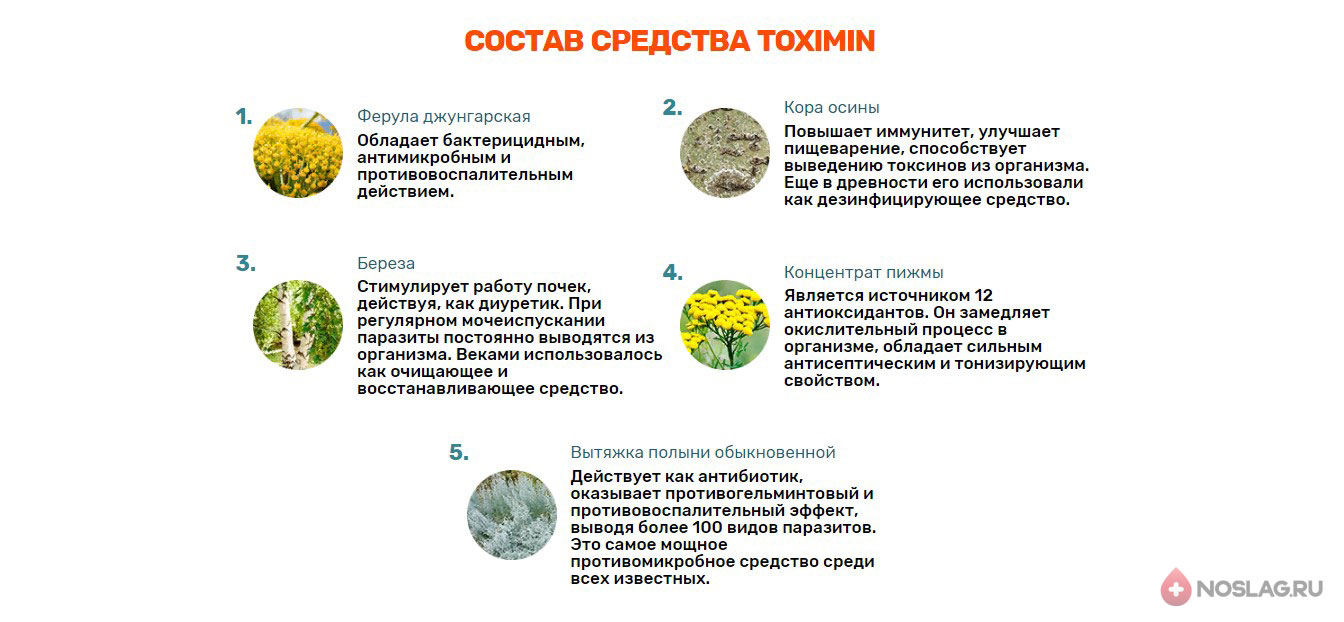 Токсимин от паразитов Toksimin1