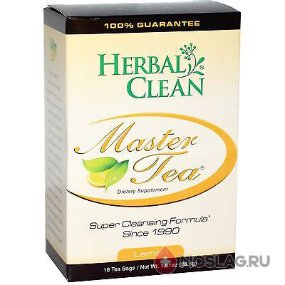 Чай травяной «Супер очищение на травах – Активный лимон» (16 пакетов)